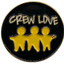 "Crew Love" Enamel Pin